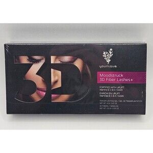 Younique Moodstruck 3D Fiber Lashes + Black Mascara New in Box Sealed
